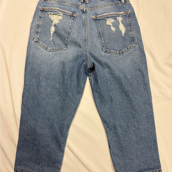 Good American Light Blue Ankle Jeans - Picture 5 of 9
